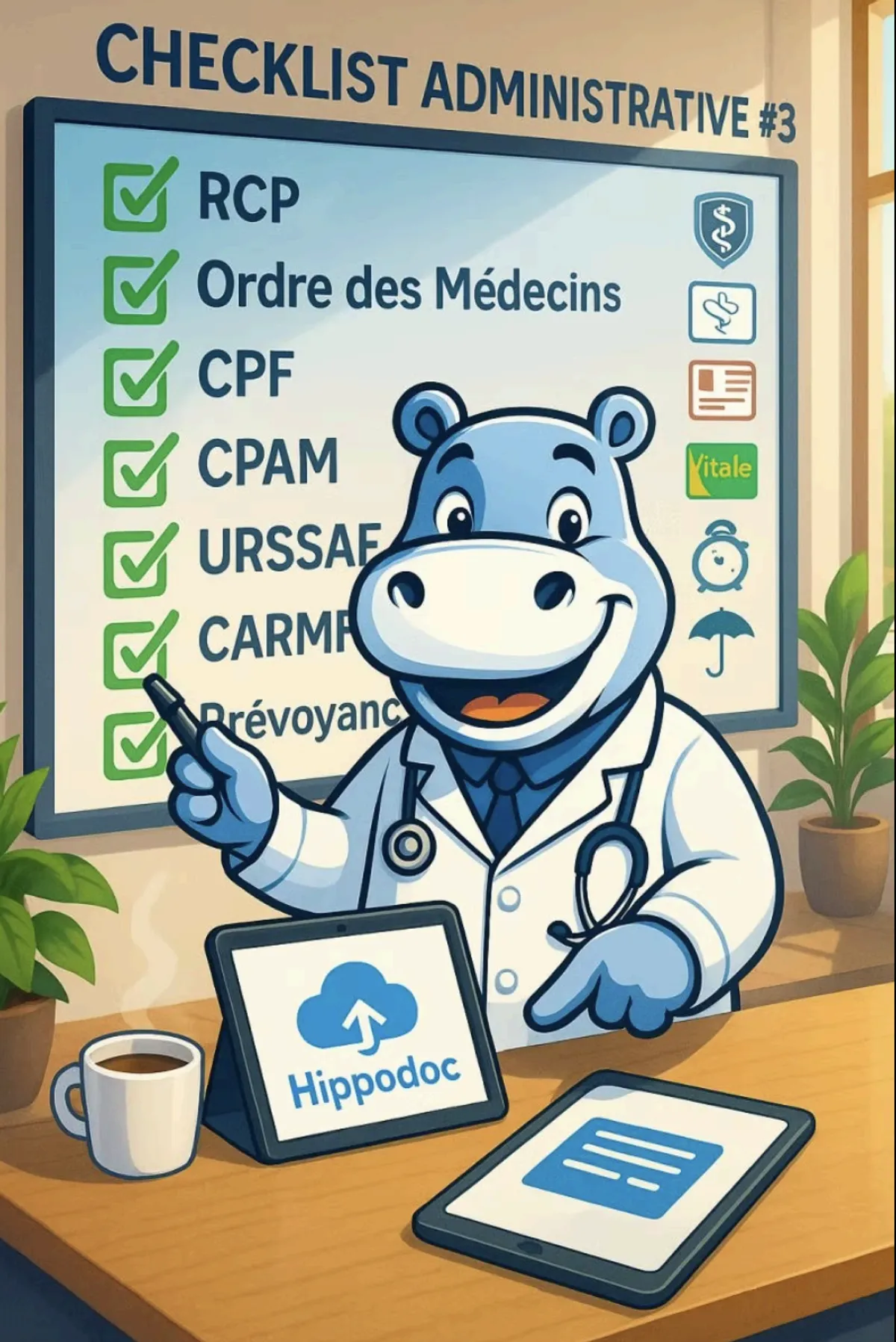 Checklist administrative du remplaçant